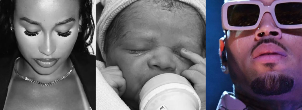 Chris Brown baby boy