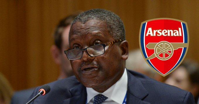 Aliko Dangote Arsenal