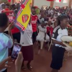 Arsenal fans church celebration Uganda