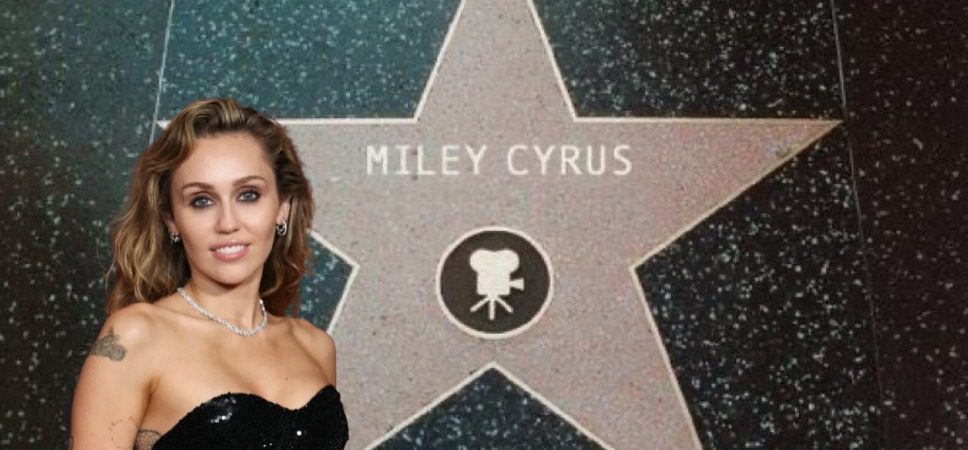 Miley Cyrus Hollywood Walk of Fame