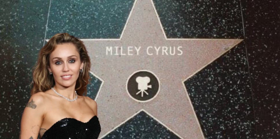 Miley Cyrus Hollywood Walk of Fame
