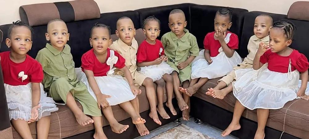 nonuplets turn five