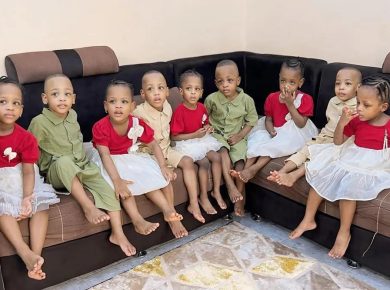 nonuplets turn five